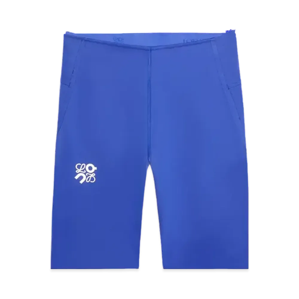 LOEWE x On Running Active Shorts in Technical Jersey "Blue"