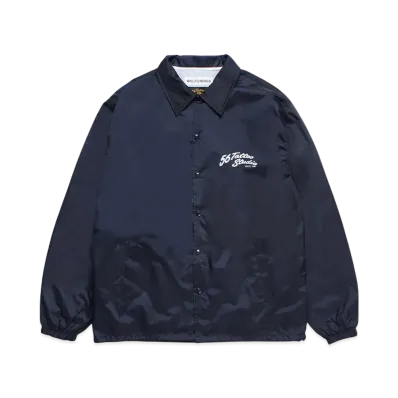 WACKO MARIA 56 TATTOO STUDIO / Coach Jacket "Navy"