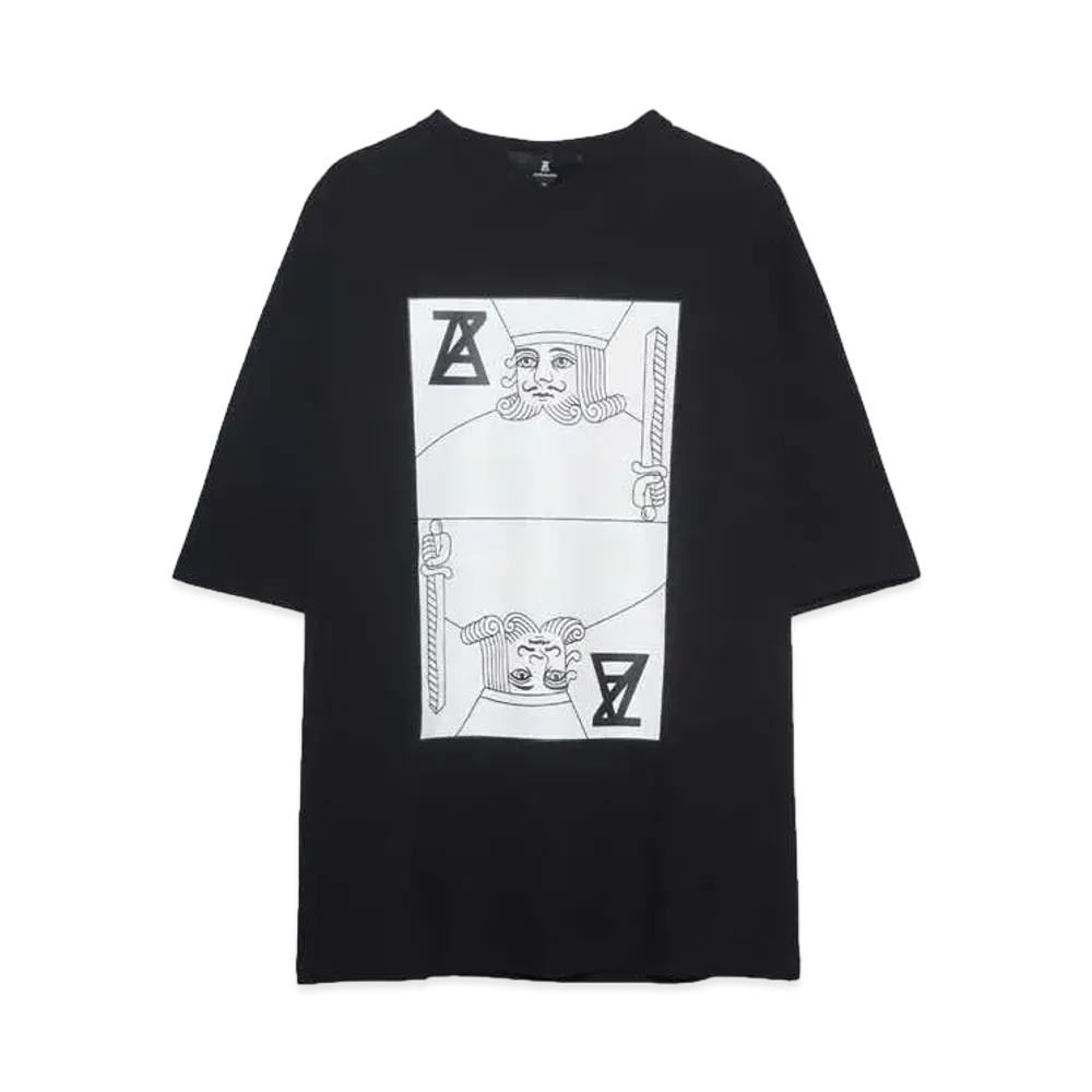 ANREALAGE PHOTOCHROMIC NAKED KING T-SHIRT "BLACK"