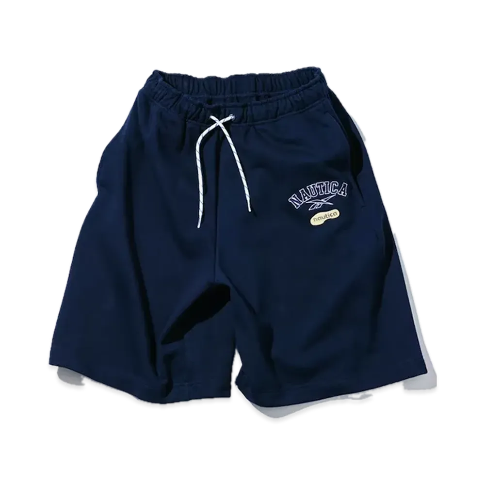 Reebok x NAUTICA Heavyweight Logo Sweat Half Pants "Navy"