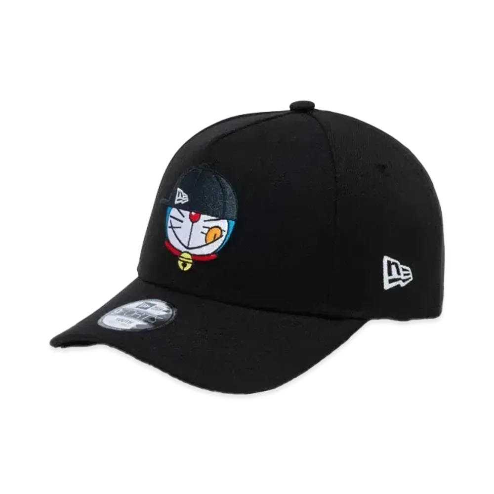 NEW ERA x Doraemon Youth 9FORTY A-Frame Face Logo "Black"