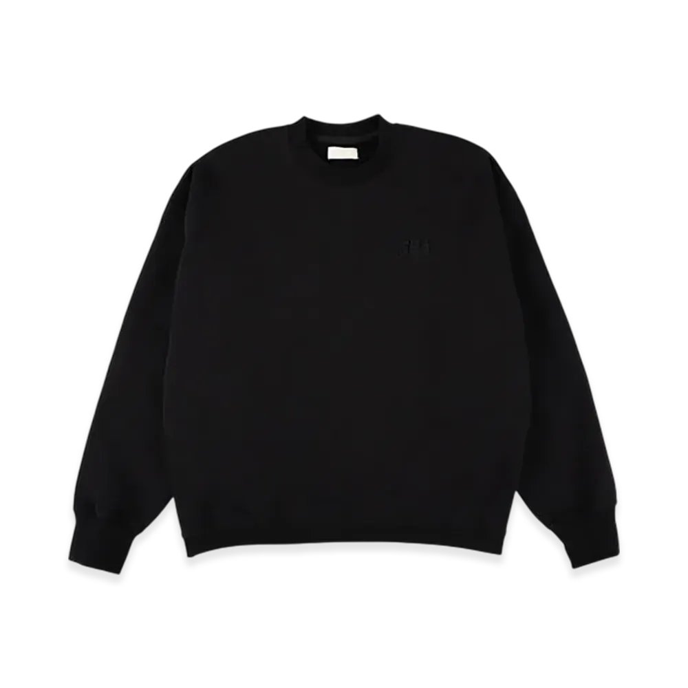 WIND AND SEA Cozy Crewneck Sweatshirt "Black"