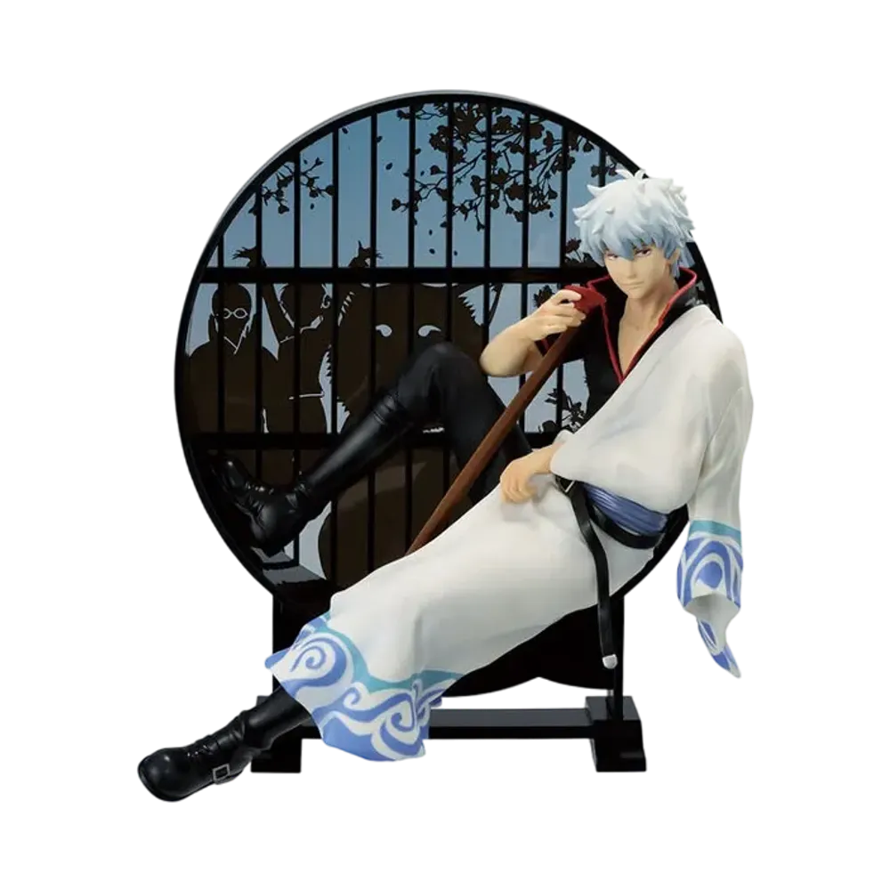 Ichiban-Kuji Sakata Gintoki LAYER SCAPE Figure ~Yorozuya Gin-chan gathering~