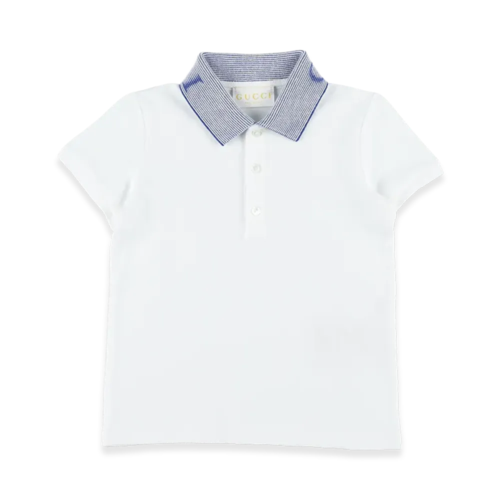 GUCCI Kids Polos "White"