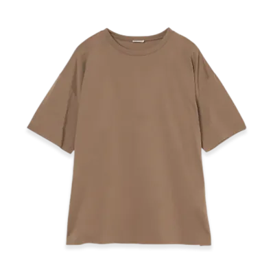 INSCRIRE Light Jersey Tee "Mocha"