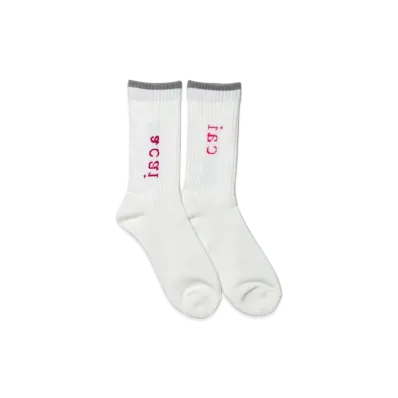 sacai Socks "White Black"