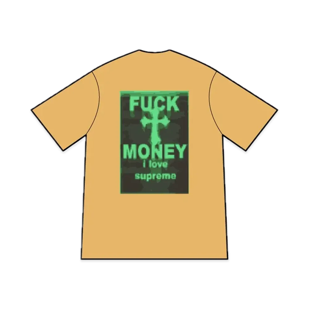 Supreme Fuck Money Tee "Mustard"