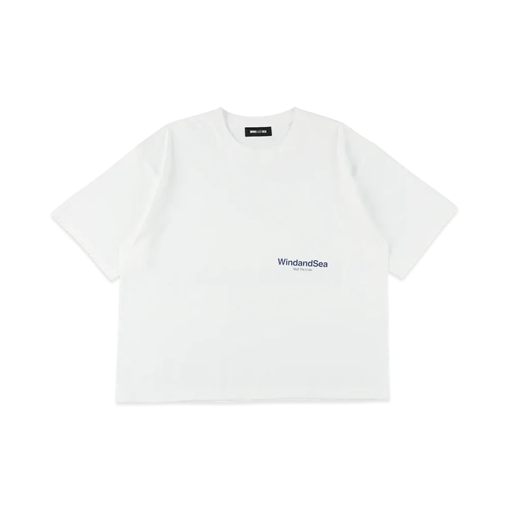 WIND AND SEA Shift The Code Basic Tee "White"