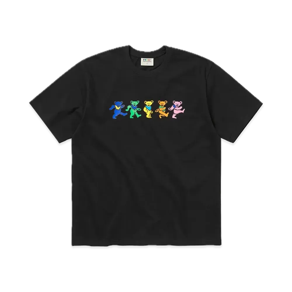 thisisneverthat x Grateful Dead Dancing Bears Tee "Black"