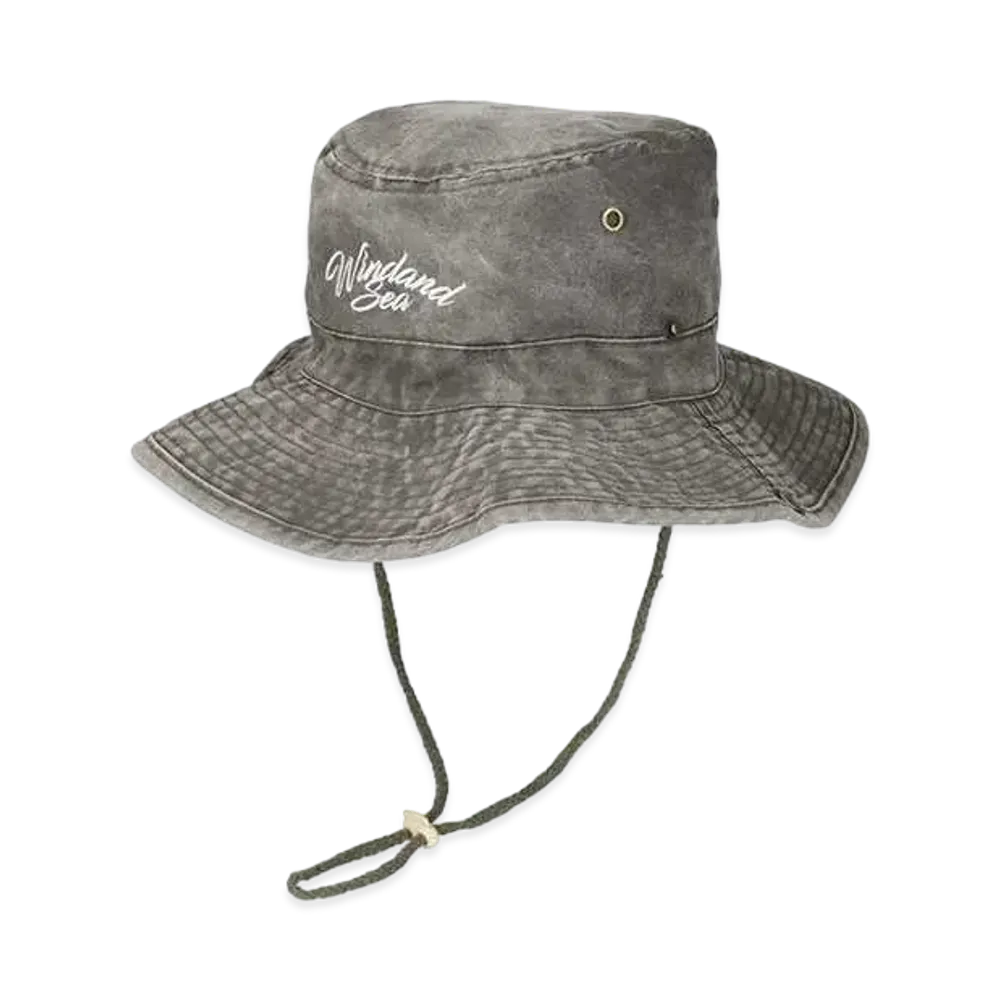 WIND AND SEA Pigment Safari Hat "Khaki"