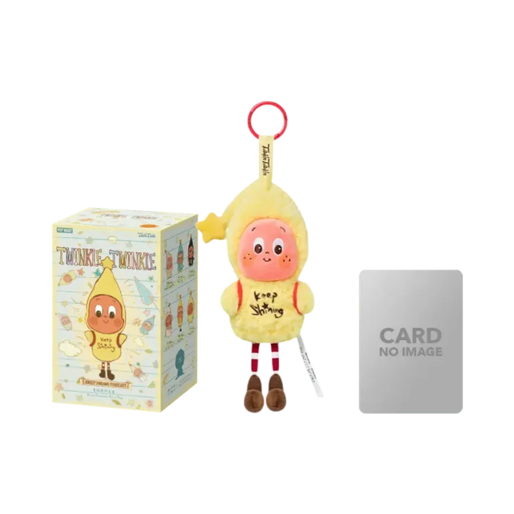 POP MART Twinkle Twinkle Sweet Dreams Forecast Series-Plush Pendant Keep Shining
