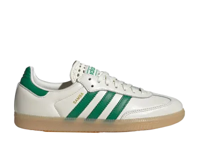 adidas Women's Samba OG "Off White/Green"