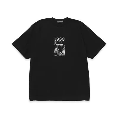 GOD SELECTION XXX x YU (I Don’t Like Mondays.) x GAN 1989 Archive Tee GX-S26-YGST-02 "Black"