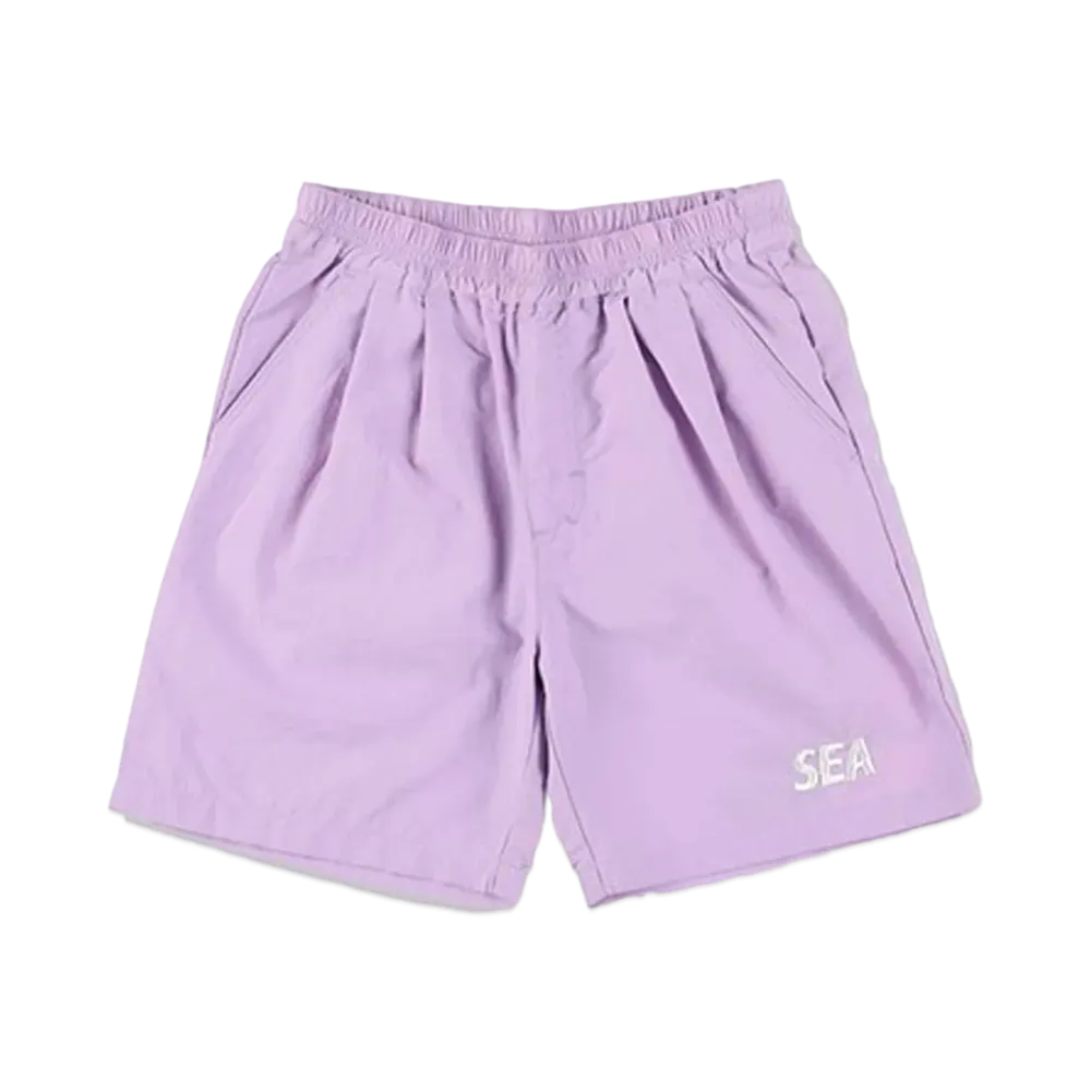 WIND AND SEA x SMOOTHY Baggys Shorts "Purple"