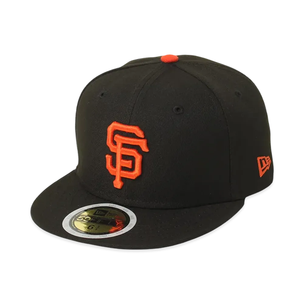 NEW ERA 59Fifty Authentic San Francisco Giants "Black"
