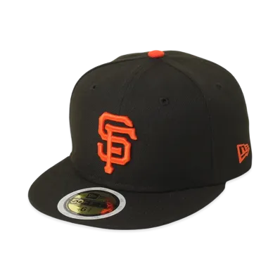 NEW ERA 59Fifty Authentic San Francisco Giants "Black"