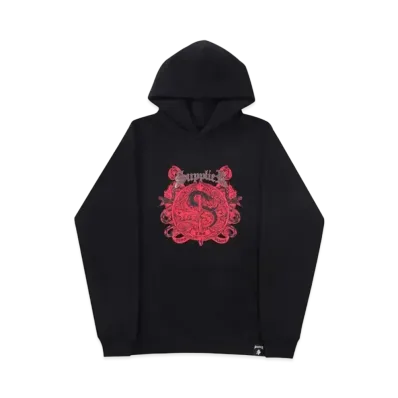 SUPPLIER Snake Emblem Hoodie "Black"