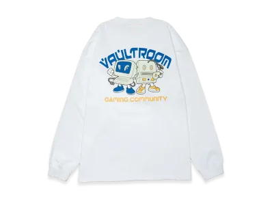 VAULTROOM VLT PC-100 L/S Tee "White"