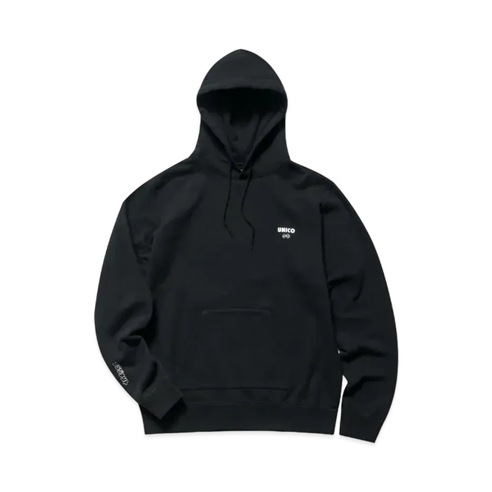 FRAGMENT x uniform experiment UNICO / PULLOVER SWEAT HOODIE "Black"