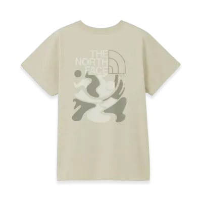 The North Face Short Sleeve ES Climbing Logo Tee "Fossil Ivory"