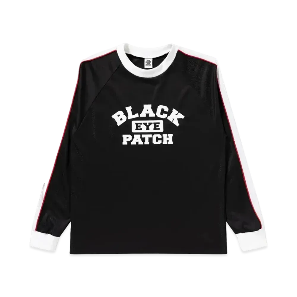 Blackeyepatch College Logo Areacode Jersey L/S Tee "Black"