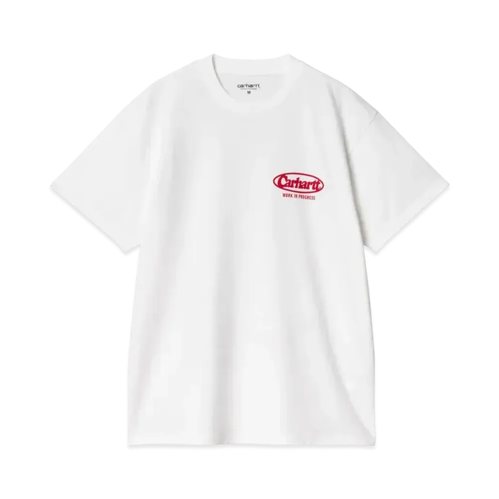 Carhartt WIP S/S Logo T-Shirt "White"