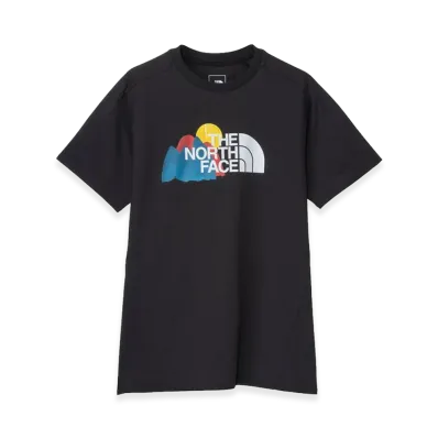 The North Face Short Sleeve FlashDry Action Mountain Crew "Black"