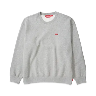 Supreme Small Box Crewneck (25FW) "Heather Grey"