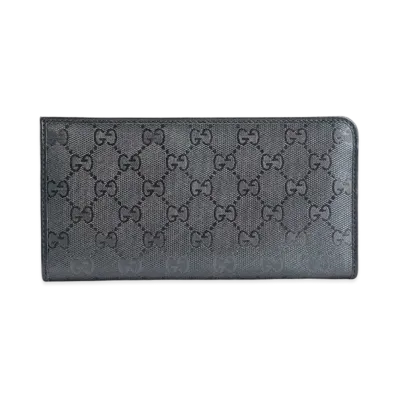 GUCCI GG Implement Long Wallet "Gray"