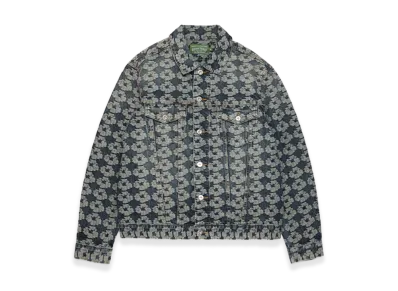 DENIM TEARS Jacquard Wreath Denim Jacket "Jacquard"