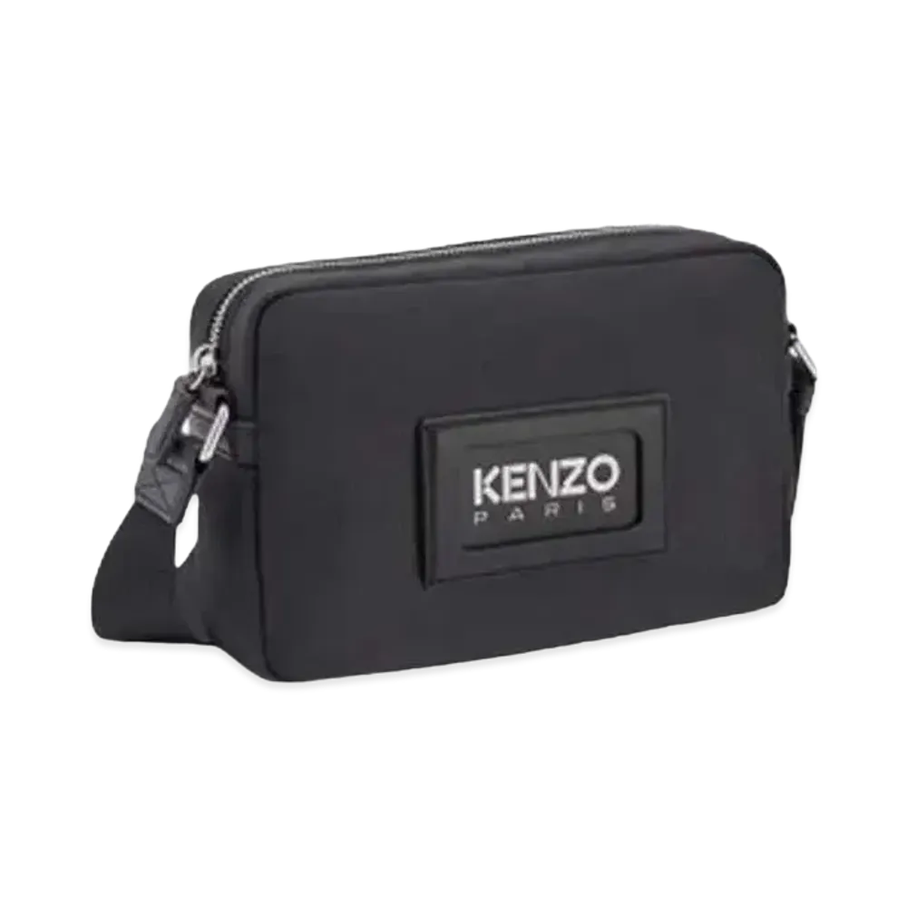 KENZO 'GRAPHY' Strap Bag "Black"