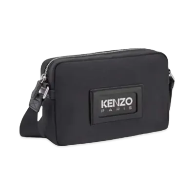 KENZO 'GRAPHY' Strap Bag "Black"