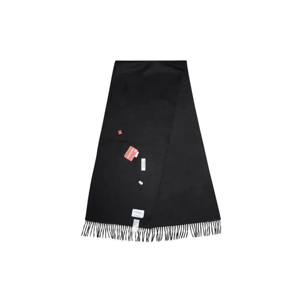 INOUE BROTHERS x Bal BRUSHED SCARF "BLACK"