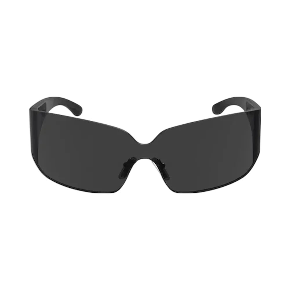 BALENCIAGA Mono Square Sunglasses "Black"