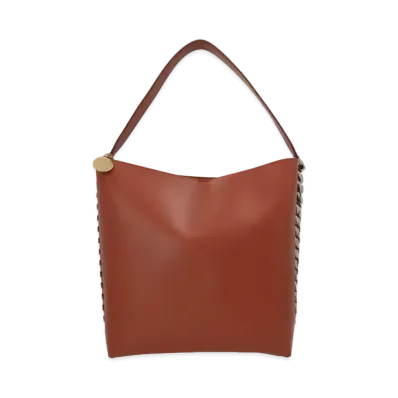 STELLA McCARTNEY Flame Tote Bag "Brick"
