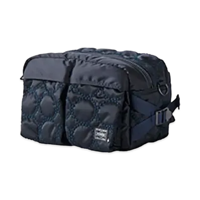 PORTER x mina perhonen Waist Bag tambourine "Navy"
