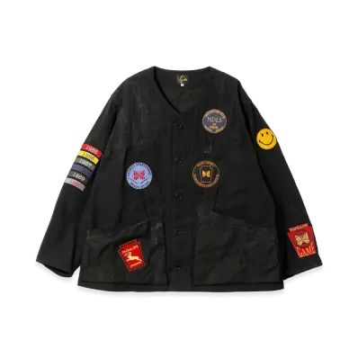 NEEDLES Shooting Jacket - Waxed Cloth "Black"