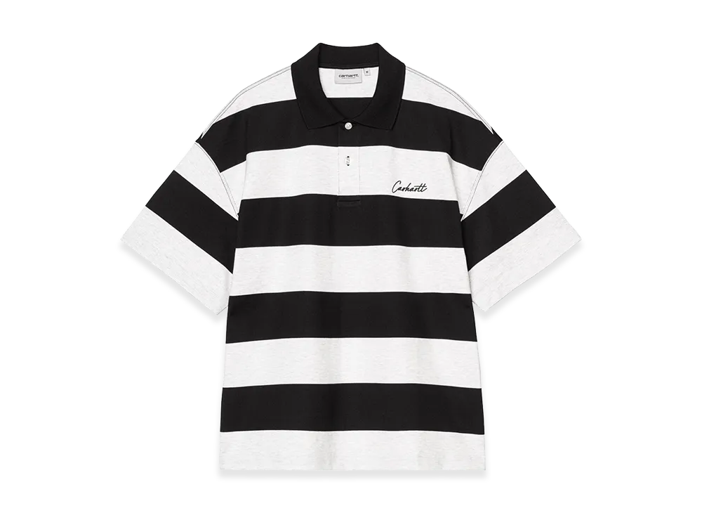 Carhartt WIP S/S Delray Polo "Delray Stripe/Black"