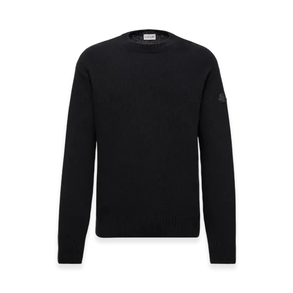 MONCLER Wool & Cashmere Jumper "Black"