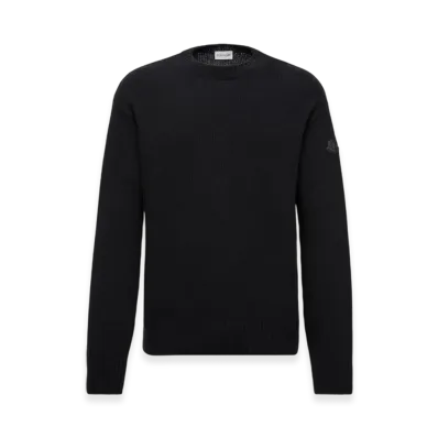 MONCLER Wool & Cashmere Jumper "Black"