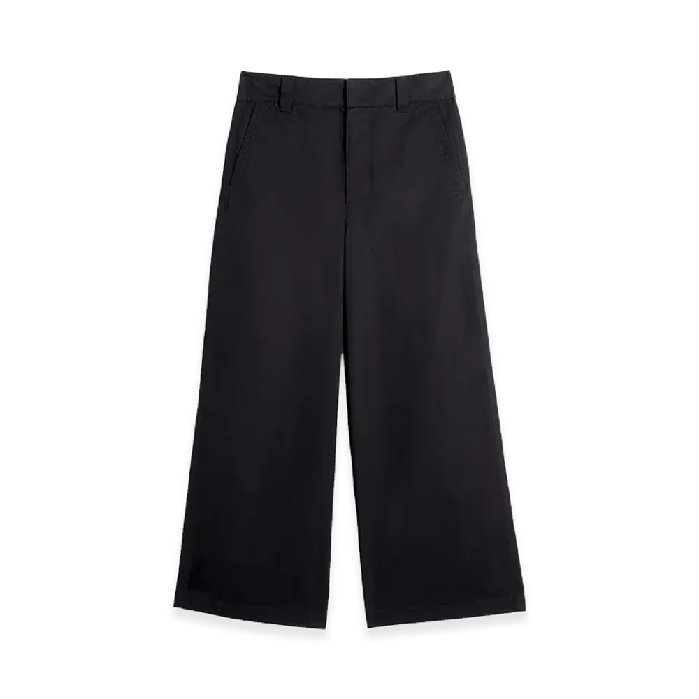 LEMAIRE Light Cotton Twill Straight Fit Pants "Black"