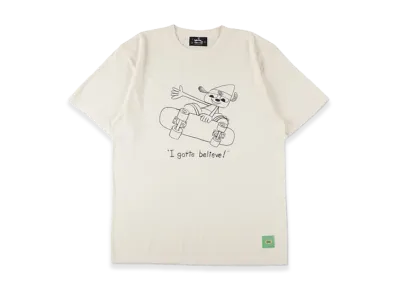 WIND AND SEA x Parappa The Rapper Parappa Pensil Art Tee "White"