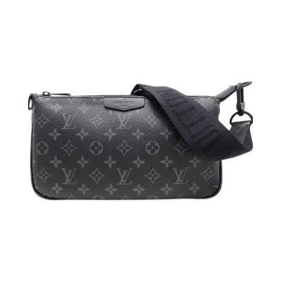 Louis Vuitton Pochette Accessoire XL Monogram Eclipse "Black"