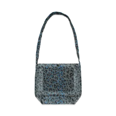 WACKO MARIA x Speak Easy Leopard Mesh Shoulder Bag "Gray"