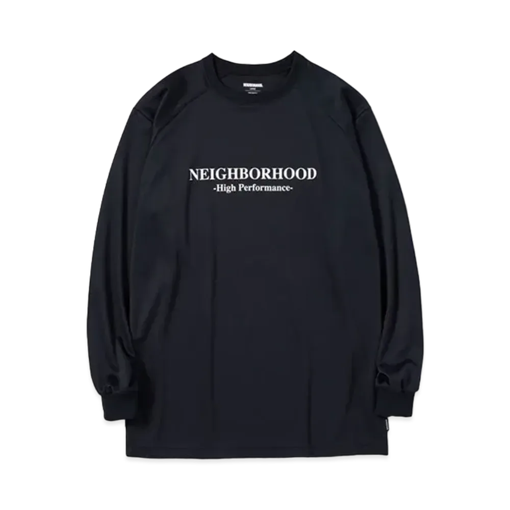 NEIGHBORHOOD TECH / E-CREW . LS "Black"