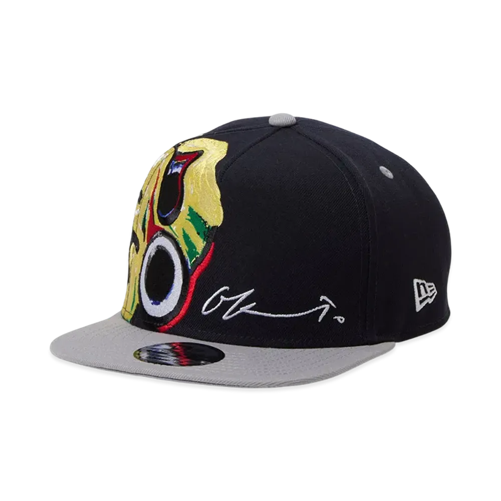 NEW ERA x Taro Okamoto 9Fifty A-Frame Staring Contest Golf "Navy/Grey"