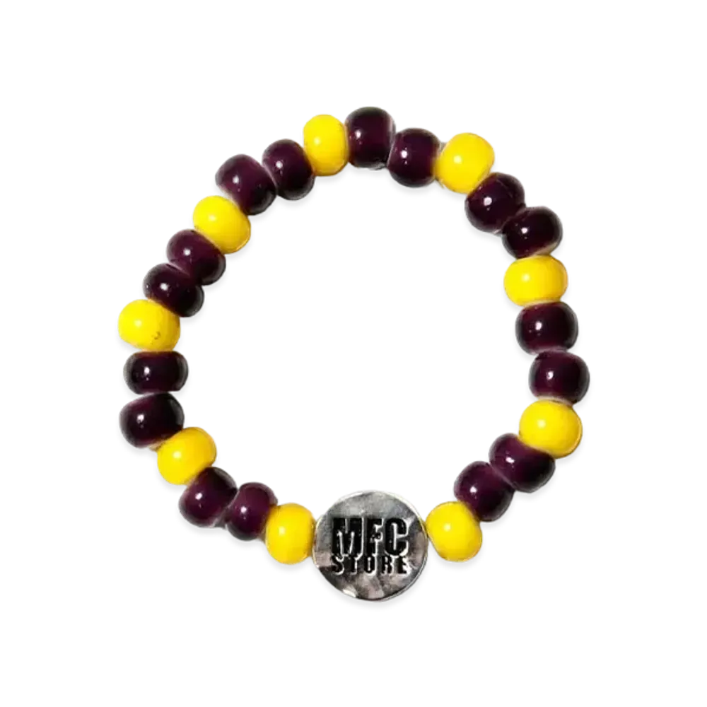 MFC STORE x GARNI Beads Bracelet No.1 "Purple/Yellow"