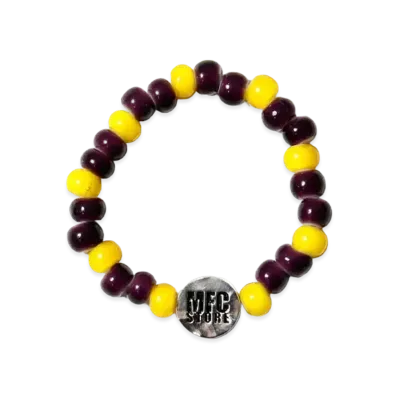 MFC STORE x GARNI Beads Bracelet No.1 "Purple/Yellow"
