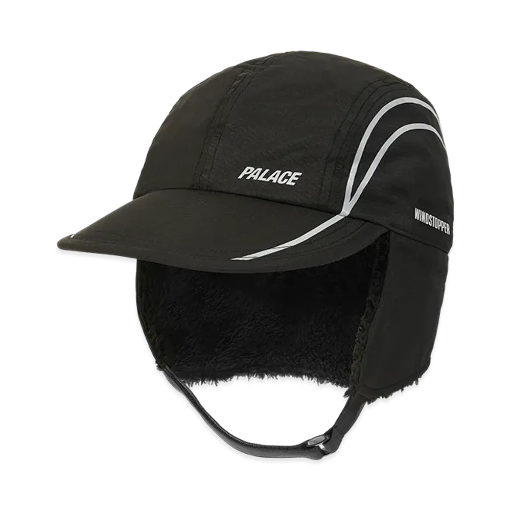 PALACE GORE-TEX WINDSTOPPER Posh Earflap 4-Panel "Black"