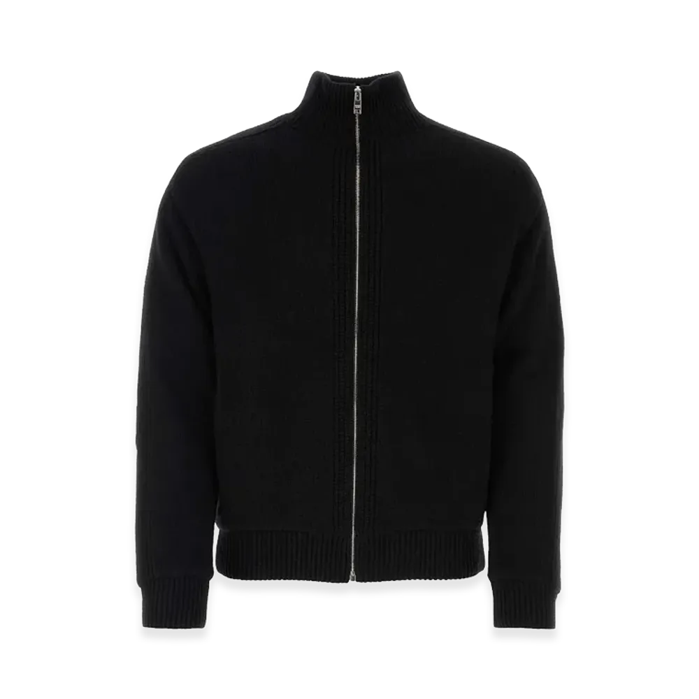 PRADA Wool Blend Cardigan "Black"